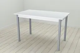 Стіл кухонний Ferrum-decor Маріо 75x120x80 Сірий ДСП Біле 16мм (FRD-106202) - мініатюра 5
