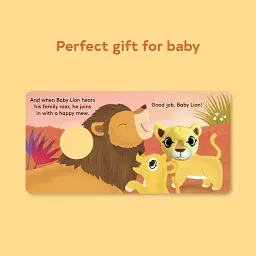Baby Lion: Finger Puppet Book - мініатюра 5