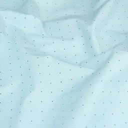 Дитяча постільна білизна в ліжечко MINI DOTS CS18, м'ята (DotsGreyMint_68Sky_140) - мініатюра 10
