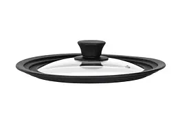Кришка універсальна Ardesto Black Mars Smart для сковорідки 20/22/24 см (AR2024UL) - мініатюра 2