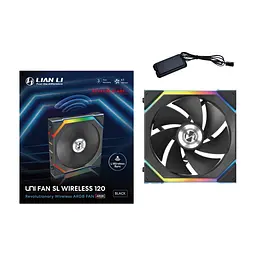 Кулер для корпуса Lian Li Uni Fan SL WIRELESS Reverse, 120-1, B (G99.12RSL1W1B.00) - миниатюра 7