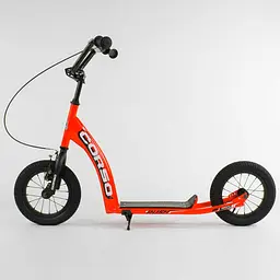 Дитячий самокат Corso 103х15.5х49 см Чорний 000231504 - мініатюра 7
