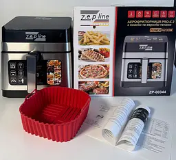 Мультифункціональна аерофритюрниця Zepline ZP-00344 на 13 л 4200 Вт