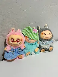 Дитяча м'яка іграшка-брелок The Monsters Labubu Labubu15 в асортименті - мініатюра 2
