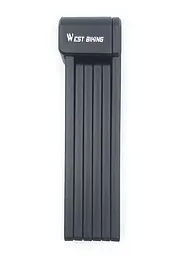 Велосипедний замок фолдінговий West Biking YP0705080 чорний (G0001276)