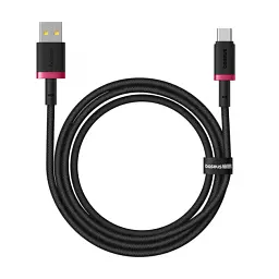 Кабель Baseus Dura Series Cable USB to Type-C 60W 1m P10377802U01-01 Black-Red - мініатюра 3
