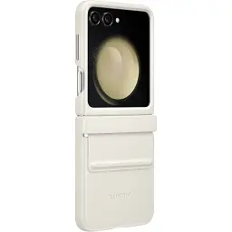 Чохол-накладка Samsung Flap Eco-Leather Cover для Samsung Galaxy Flip 5 SM-F731 Cream (EF-VF731PUEGUA) - мініатюра 4