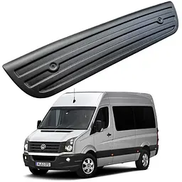 Зимова накладка на решітку нижня накладка Volkswagen Crafter 2006-2013 Матова FLY