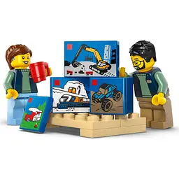 Конструктор LEGO City Фургон LEGO 276 деталей (60500) - мініатюра 7