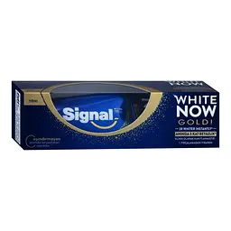 Зубна паста Signal Миттєва Білизна Голд, 50 мл - мініатюра 3