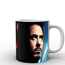 Кухоль GeekLand Iron Man Залізна Людина тоні старк IM.02.052 330 мл білий - мініатюра 3