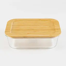 Ємність для зберігання МВМ My Home 1.5 л (KP-61 LT/WOOD) - мініатюра 3