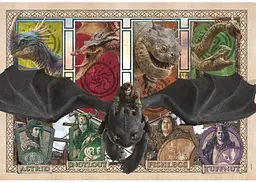 Пазл Clementoni Super: Як приборкати дракона, DreamWorks (Super - How to Train your Dragon Puzzle - 300 pcs.), колаж, 300 ел. (21748) - мініатюра 2