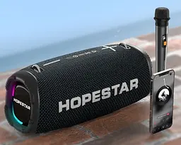 Портативна Bluetooth-колонка Hopestar A6 Max Чорний - мініатюра 2