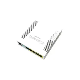 Комутатор мережевий Mikrotik RB260GSP (CSS106-1G-4P-1S) - мініатюра 3