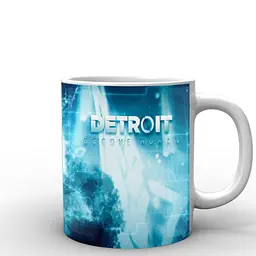 Кухоль GeekLand Detroit: Become Human  Детройт: Стати людиною постер DR.02.014 330 мл білий - мініатюра 3