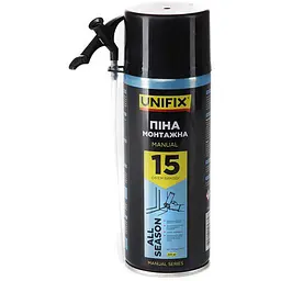 Монтажна піна Unifix 300мл x 15л ручна