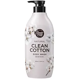 Гель для душу Showermate Natural Clean Cotton Body Wash 500 мл