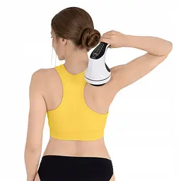 Антицелюлітний ручний масажер для тіла 4FIZJO Body Shaping 4 в 1 4FJ0557 White (P-5907739319111) - мініатюра 5