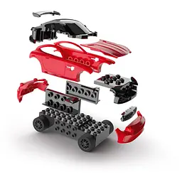Збірна модель Revell Mercedes-AMG GT R Red Car рівень 1 масштаб 1:43, 10 деталей (RVL-23154) - мініатюра 5