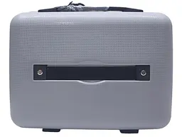 Б'юті-кейс Milano bag 0306/14 колір срібний розмір маленький S - мініатюра 4