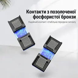 Мережевий з'єднувач Vention IPVB0 Keystone RJ45 Cat.6 чорний (IPVB0) - мініатюра 5
