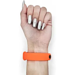 Силіконовий ремінець BeCover для Xiaomi Mi Smart Band 9 Orange (711965) - мініатюра 5