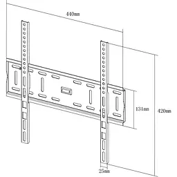 Кріплення для телевізора X-Digital Steel SF305 Black [133630] - мініатюра 2