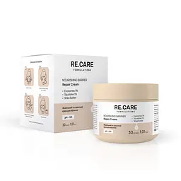 Живильний та захисний крем для обличчя Re.Care Nourishing Barrier Repair Cream, 30 мл