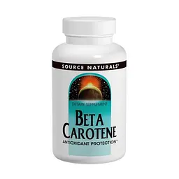 Вітаміни та мінерали Source Naturals Beta Carotene 25000 IU 100 капсул