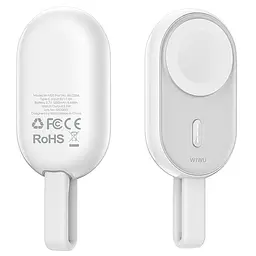 Портативний ЗП Power Bank WIWU Wi-M20 For Apple Watch 1200 mAh White - мініатюра 2