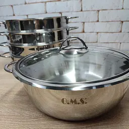 Мантоварка-пароварка O.M.S. Collection 6090 C-26 см 5 л - мініатюра 9