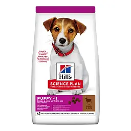 Сухий корм Hill’s SP Puppy Smal&Mini для цуценят малих і мініатюрних порід, з ягням і рисом, 6 кг