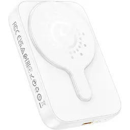 Портативний ЗП Power Bank Hoco J117A Esteem PD20W з БЗП 10000 mAh White