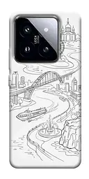 TPU чохол Demsky Dnipro spirit для Xiaomi 14 Pro