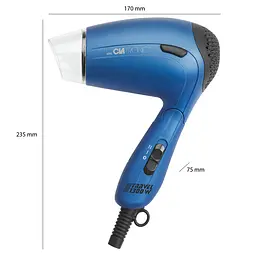 Фен CLATRONIC HTD 3429 Blue - мініатюра 2