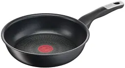 Сковорода TEFAL UNLIMITED 24 см (G2550472) з шестишаровим титановим антипригарним покриттям Titanium 6Х - мініатюра 2