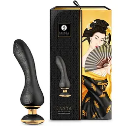 Вібратор для точки G Shunga Sanya Black - мініатюра 6