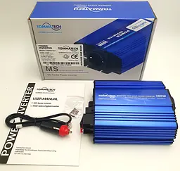 Автоінвертор-перетворювач напруги 12 V-220 V 300 Вт 12 V-220 V 300 W 2 USB Power Inverter Tommatech MS300 - мініатюра 8