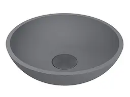 Умивальник Miraggio Palermo mirastone gray 0000977, Сірий - мініатюра 2