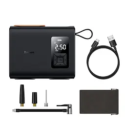 Автомобільний компресор Baseus EnergyPump Mega Dual Cylinder Wireless Inflator (CRNL060001) - мініатюра 8
