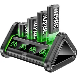 Зарядний пристрій OIVO NG-BX132X Charging Dock + 4 АКБ 3840mWh для Xbox Сontrollers One/Series [128698] - мініатюра 2