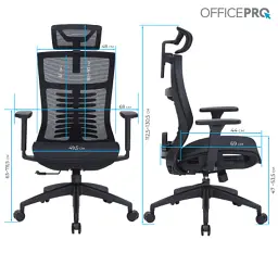 Офісне крісло OfficePro Balance OC620-B-B-B (OC620-B-B-B) - мініатюра 8