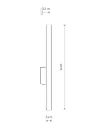 Бра Nowodvorski 8047 Laser Wall G9 10W - мініатюра 2