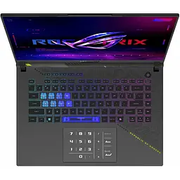 Ноутбук ASUS ROG Strix 16 G614PP (16 WUXGA IPS 165 Hz, Ryzen 9 8940HX, 96 GB, 2 TB, RTX 5070, W11P) Eclipse Gray (G614PP-RV031W Custom 96GB / 2T) - мініатюра 4