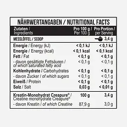 Мікронізований Креатин MST Nutrition Моногідрат Creapure® Creatine Pro - 300 г - мініатюра 3