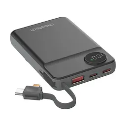 Повербанк 10000mAh Choetech B695 Black QC3.0 PD3.0 бездротова зарядка смартфонів та Apple Watch (43-00131) - мініатюра 3