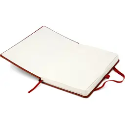Книга записна Axent Partner Lux, 125х195 мм 96 аркушів у клітинку Бордова (8202-05-A) - мініатюра 5