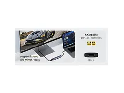 USB-хаб CUDY UH407 Grey - мініатюра 7