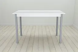 Стіл кухонний Ferrum-decor Маріо 75x120x80 Сірий ДСП Біле 16мм (FRD-106202) - мініатюра 6
